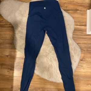 NWOT Navy Lululemon Leggings